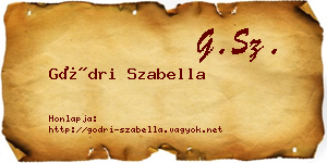 Gödri Szabella névjegykártya